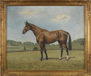 LUCAS Luca W 1900-1900,portrait of the horse,1936,Pook & Pook US 2013-01-12