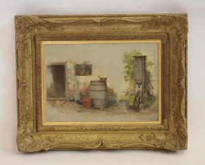 LUCAS Marie Ellen Seymour,Still Life with Barrel,Hartleys Auctioneers and Valuers 2016-03-23