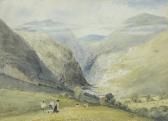 LUCAS R.W 1821-1852,Entrance to Dovedale,Burstow and Hewett GB 2013-03-27
