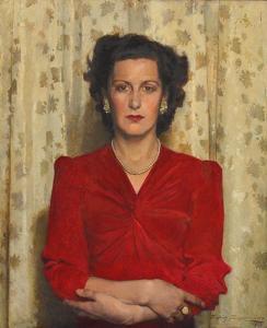 LUCAS Sydney Seymour 1878-1954,Portrait of Jessica Grant,Leonard Joel AU 2014-12-02