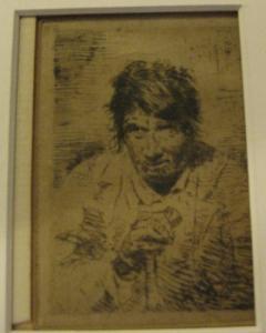 LUCAS VELASQUEZ Eugenio 1817-1870,Un Mendiant.,Swann Galleries US 2009-06-18