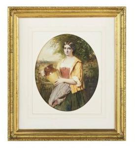 LUCAS William 1840-1895,A Scottish Beauty,New Orleans Auction US 2022-08-27