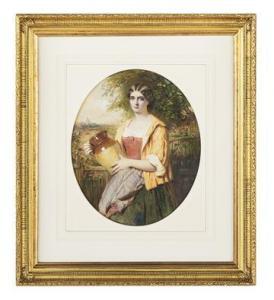 LUCAS William 1840-1895,A Scottish Beauty,New Orleans Auction US 2022-03-26