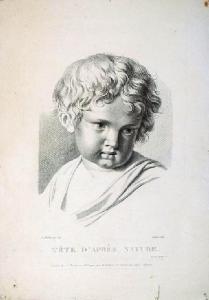 LUCIEN Jean Baptiste 1748-1806,Głowka dziecka (Téte d'aprés nature),Rempex PL 2008-10-22