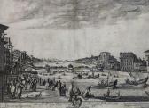 LUCINI Antonio Francesco 1605-1640,Pisa, Gioco del Ponte; Vue de Pise et du " jeu,1649,Eric Caudron 2020-10-16