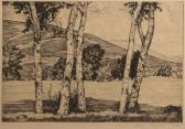 LUCIONI Luigi 1900-1988,New England Landscape,1948,Hindman US 2012-09-19