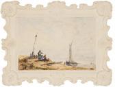 LUCY Adrien 1794-1875,Marine sur la côte normande,Artcurial | Briest - Poulain - F. Tajan 2010-02-19