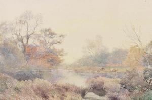 LUDBY Max 1858-1943,CATTLE GRAZING BY A RIVER,Ross's Auctioneers and values IE 2024-03-20