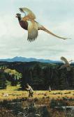 LUDEKENS Fred 1900-1982,Pheasant Hunting in Oregon,Christie's GB 2002-07-10