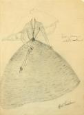 LUDLOW Hall 1919-2003,Three stage dress designs,Bonhams GB 2014-02-11