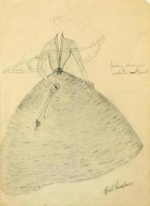 LUDLOW Hall 1919-2003,Three stage dress designs,Bonhams GB 2014-02-11