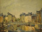 LUDLOW William 1930-1960,French harbour view,Andrew Smith and Son GB 2014-09-09