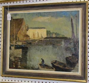 LUDLOW William 1930-1960,Le Vieux Bassin,Tooveys Auction GB 2016-02-24
