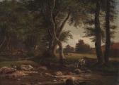 LUDWIG HANSEN Johann 1815-1844,Holsteinische Landschaft,Ketterer DE 2013-05-27