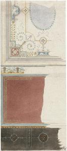 LUDWIG Mausz,Decken- und Wandentwurf im pompejanischen Stil,1894,Galerie Bassenge DE 2014-11-28