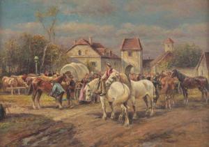 LUEDERITZ G 1900,Pferdemarkt im Dachauer Moos,Von Zengen DE 2017-06-16