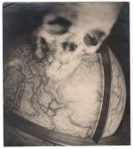 LUGON Georges 1896-1989,SECONDE GUERRE MONDIALE "La  Mort planant sur le M,1940,Morand FR 2019-11-13