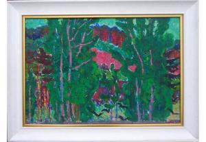LUGOVSKAYA NINA 1918-1993,Emerald Forest,1960,Lots Road Auctions GB 2018-03-11