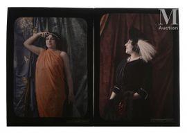 LUMIERE Antoine 1840-1911,Portrait d'une femme, en toge, de profil,Millon & Associés FR 2021-06-02