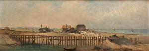 Lumlay Savile,Vue de la plage de Blankenberge,1870,Horta BE 2017-09-11