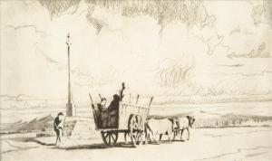 LUMSDEN Ernest Stephen 1883-1945,The Spanish Cart,Dreweatt-Neate GB 2009-02-11