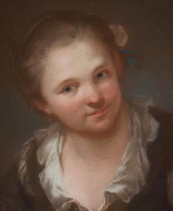 LUNDBERG Gustaf 1695-1786,Portrait of a young girl,Bukowskis SE 2018-06-07