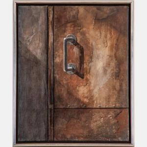 LUNDIN Norman 1938,Light Observations: Studio Fire Door,1997,Gray's Auctioneers US 2022-10-19
