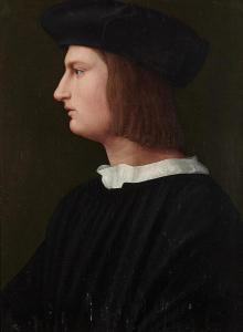 LUNETTI Tommaso Stefano 1490-1564,Portrait of a Young Man in Profile,William Doyle US 2017-01-25