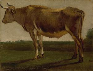 LUNN Agnes 1850-1941,Detail of an ox,Rosebery's GB 2024-02-27