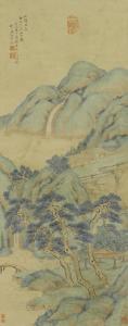 LUONIAN WANG 1870-1925,Landscape,1913,Bonhams GB 2014-03-17