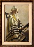 LUPETTI Roberto 1928-1997,Portrait of a Rabbi Reading,Clars Auction Gallery US 2010-02-07