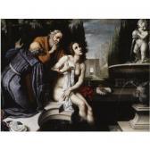 LUPICINI Francesco 1588-1652,SUSANNA AND THE ELDERS,Sotheby's GB 2008-12-03