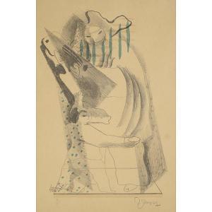 LURCAT Jean 1892-1966,Abstract figures,1924,Ripley Auctions US 2013-10-17