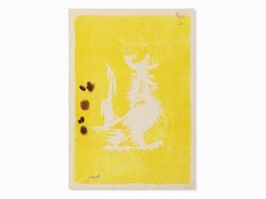 LURCAT Jean 1892-1966,Cock on Yellow,Auctionata DE 2017-01-18