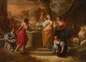 LUTI Benedetto 1666-1724,Rebecca at the Well,Sotheby's GB 2024-02-01