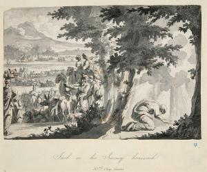LUYKEN Jan 1649-1712,Le voyage de Jacob,Beaussant-Lefèvre FR 2022-02-11