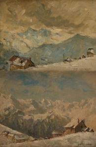LUYPAERT Jean 1893-1954,Vues de l’’Alpe d’’Huez,Horta BE 2012-12-10