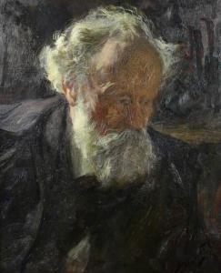 LUYTEN Henri Jean 1859-1945,Portret van de schilder François Pieter ter Meulen,Venduehuis 2022-10-11