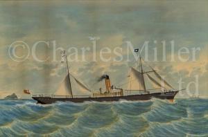 LUZZO Antonio 1855-1907,The S.S. 'Forest Holme',1891,Charles Miller Ltd GB 2021-11-02