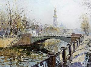 lychovich,St. Nicholas and Canal,Canterbury Auction GB 2014-12-02