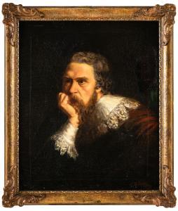 LYLE Thomas Byron 1800-1900,Ritratto di Galileo Galilei,1875,Wannenes Art Auctions IT 2022-02-08