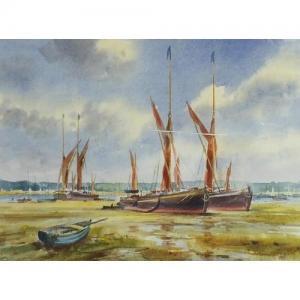 LYLES George,Moored boats,Eastbourne GB 2019-11-29