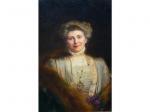 LYNCH Albert 1860-1950,Portrait d'une dame dequalité,Lefranc FR 2008-10-05