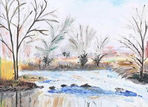 LYNCH Anthony,TREES BY THE RIVER,Ross's Auctioneers and values IE 2019-12-04