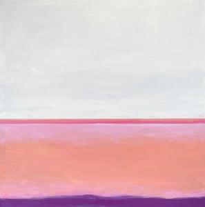 LYNCH JANET 1938,Shoreline with Pink,2024,David Lay GB 2024-04-11