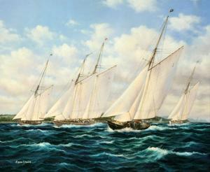 LYNCH John E 1914-2001,Racing Boats on the Open Sea,Weschler's US 2013-12-06