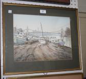 LYNCH John E 1914-2001,View of Hammersmith Bridge,Tooveys Auction GB 2009-08-12