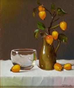 LYNCH Padraig 1940,STILL LIFE WITH CRABAPPLES,2006,Whyte's IE 2023-12-13