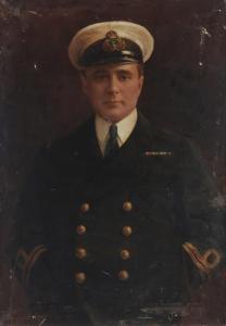 LYNDE Raymond 1854-1928,Portrait of a man, standing half-length, wearing n,Rosebery's GB 2023-07-19