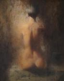 LYNDS CLYDE 1936,BEAUTIFUL NUDE IN CONTEMPLATION,1967,William J. Jenack US 2017-01-08